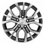 Легковой диск Khomen Wheels KHW1608 6,5x16 5x114,3 ET45 60,1 Black-FP